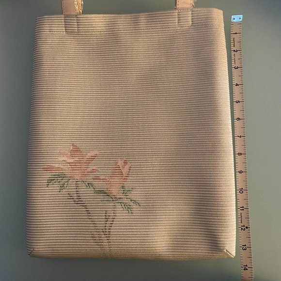 Chinese Silk Tapestry Small Tote NWOT - Picture 3 of 7